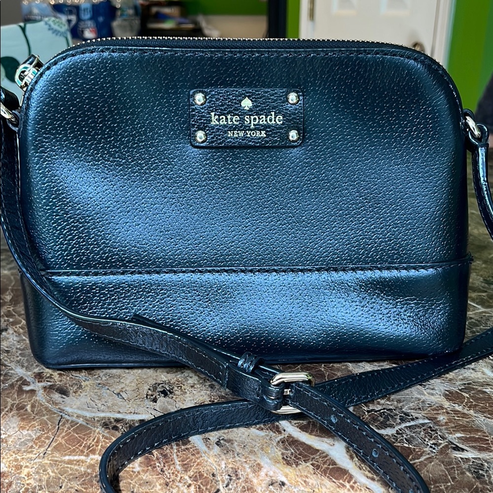 Kate Spade Elegant Black Crossbody Bag. EUC